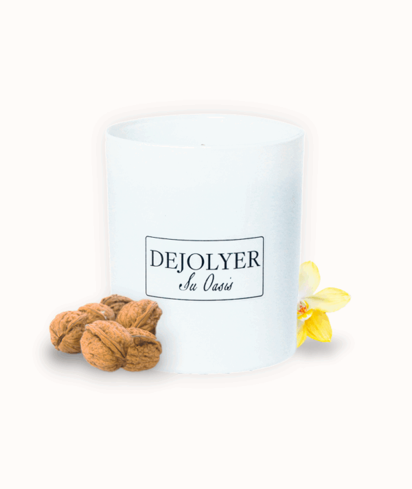 Perfume en Vela Vainilla Delicia | Dejolyer perfume en vela Artesanal & Sostenible Oasis de Inspiración