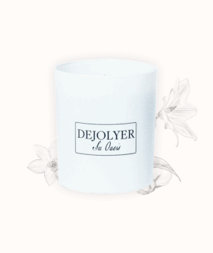 Perfume en Vela Lirio & Almizcle de Algodón Artístico Dejolyer