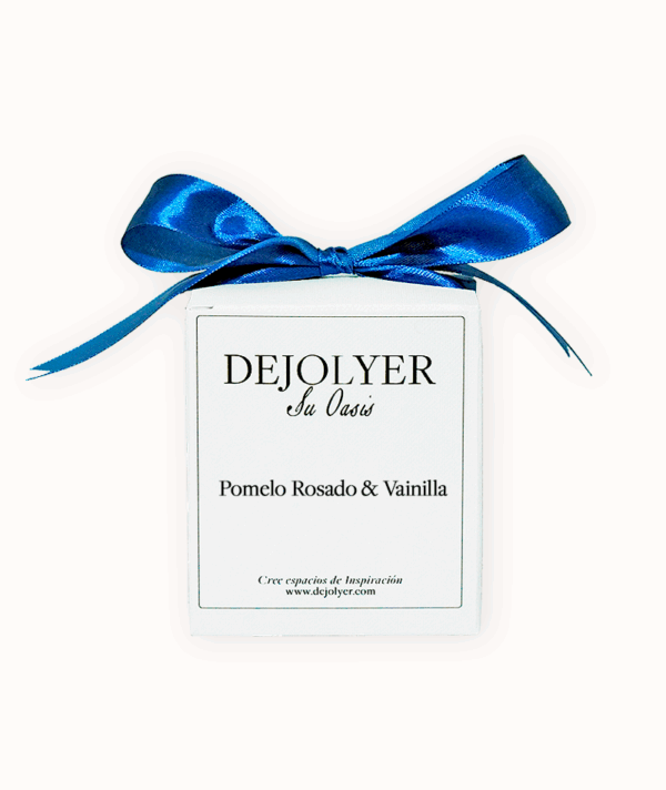 Caja de perfume en vela Dejolyer Pomelo Rosado & Vainilla